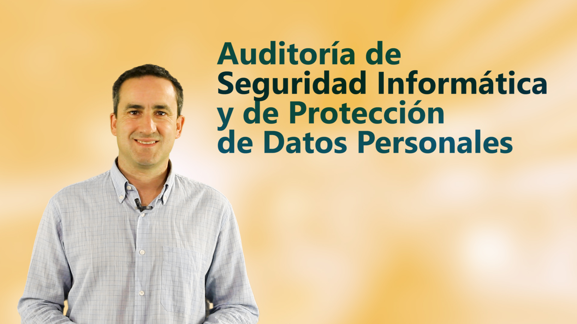Curso de Auditoría de seguridad informática y de datos.