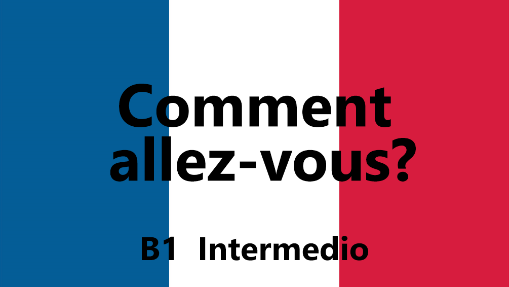 Curso de Francés intermedio (B1)