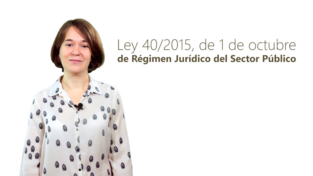 Curso de Ley 40/2015: Régimen jurídico del sector público