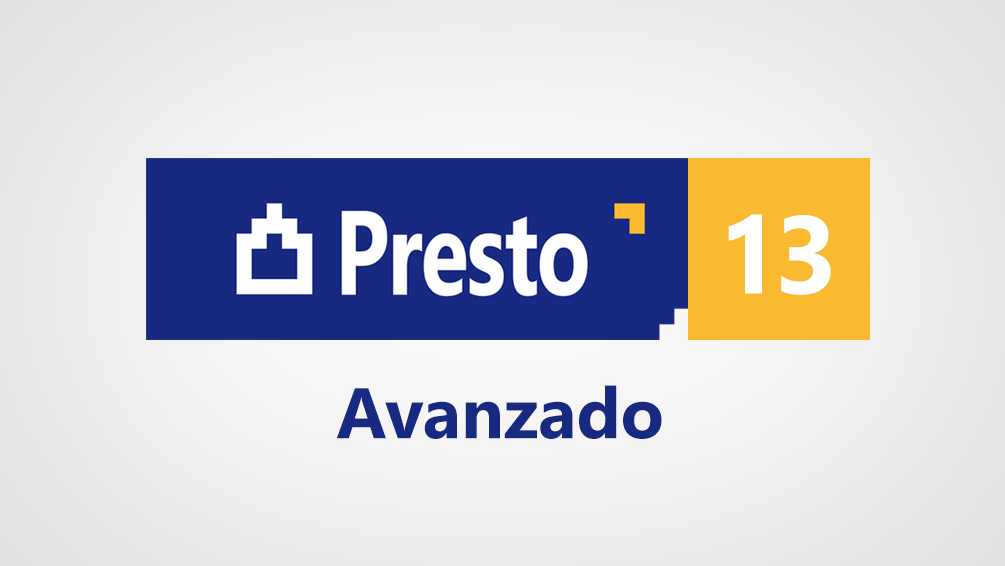 Curso de Presto 13 avanzado